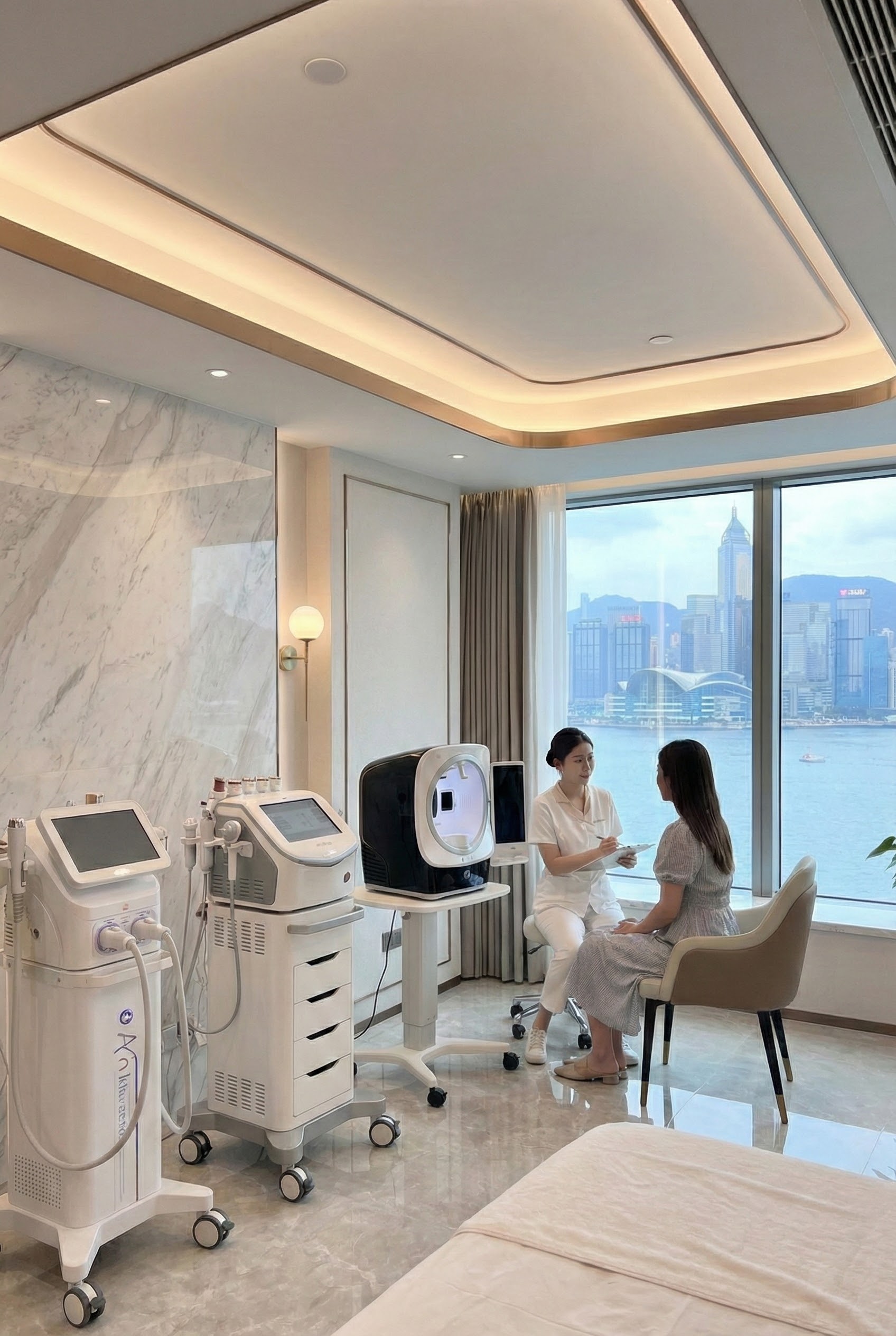 香港美容院仪器落地